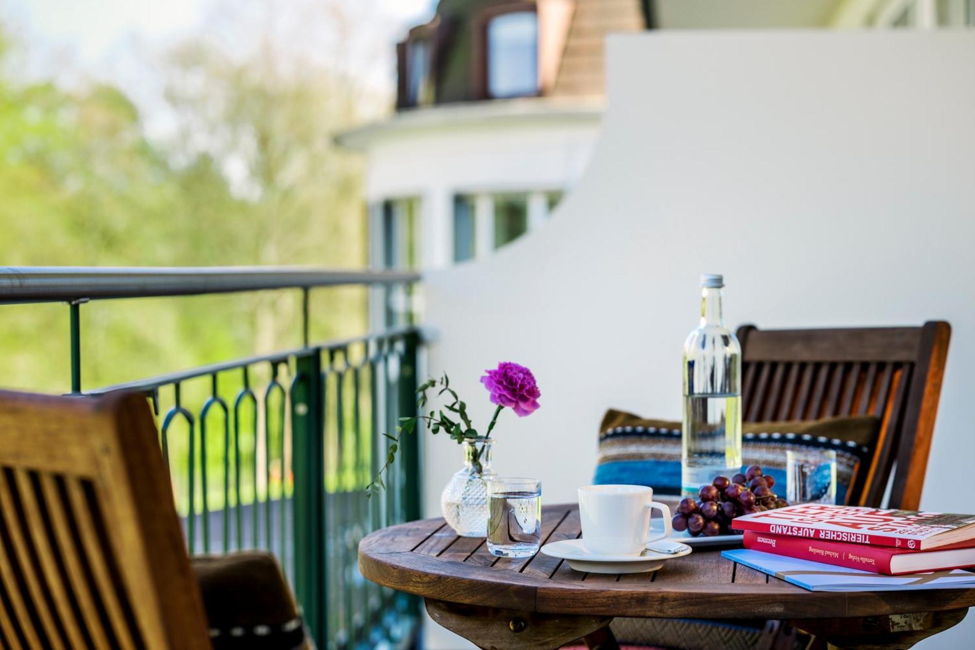Parkhotel Bremen - Ein Mitglied Der Hommage Luxury Hotels Collection BRE Exterior foto A balcony